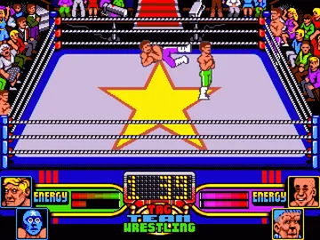 American Tag-Team Wrestling screen shot game playing